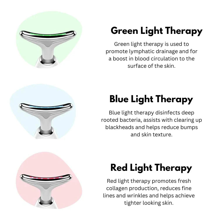 VOLENTINA™ - 3-in-1 LED Face Sculptor